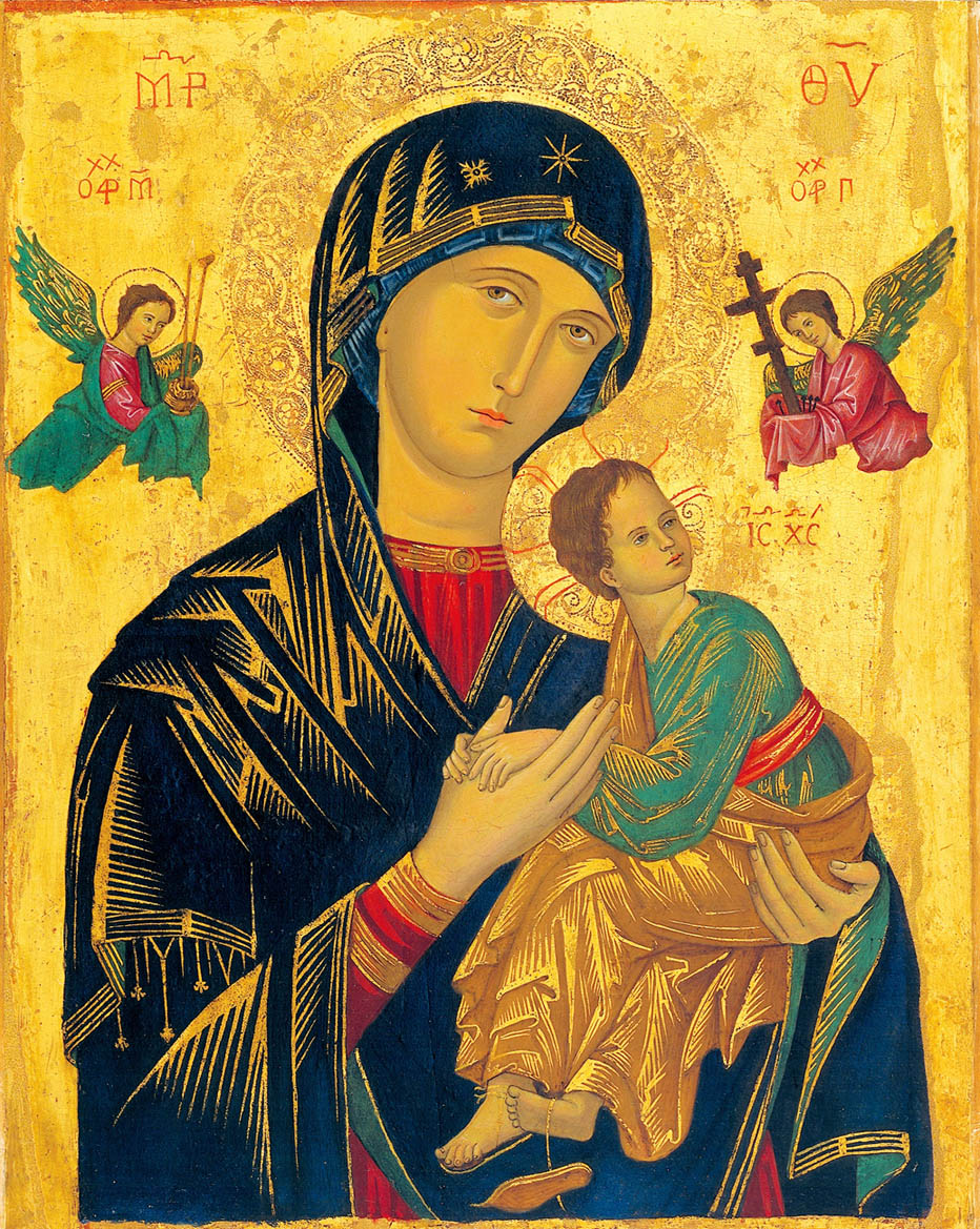 Mother Of Perpetual Help, Icon, Madonna, Holy